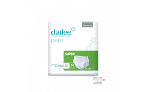 CUECA FRALDA DAILEE PATNS PREMIUM SUPER T.S EMB.14 UNIDADES