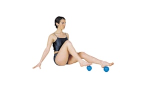 BOLA DE MASSAGEM 9CM 2 UNIDADES R.842042