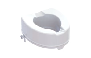 EVOLUXION RAISED PVC TOILET SEAT WITHOUT LID BW700