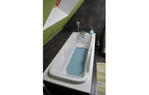 TAPETE BANHO ANTIDERRAPANTE EXTRA LONGO LAVANDA 818019